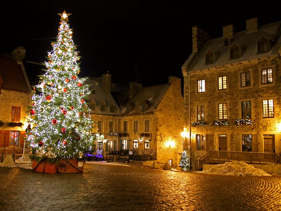 Quebec City at Christmas time is absolutely magical. In fact, it’s pretty safe to say it’s the most magical place to visit at Christmas time in all of Canada! If you’re planning a trip to Quebec City this winter you won’t want to miss this guide to the best things to do in Quebec City at Christmas time. This guide features everything from the top Quebec City activities and attractions, to the must see sights, best restaurants, festive events, and everything in between. Pictured here: Christmas Magic Tour of Old Quebec
