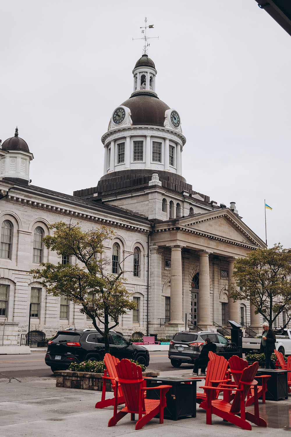 Planning a trip to Kingston soon with the goal of taking some amazing pictures while you're there? This guide to the most instagrammable places in Kingston Ontario is for you! From the gorgeous old architecture and historic buildings, European influence you’ll find all lover, and the incredibly unique alleys and cafes, there’s more than enough places to snap your next instagram photo. If you’re planning a visit to Kingston soon you definitely don’t want to miss this guide to the best photo spots in Kingston. Pictured here: Kingston's City Hall